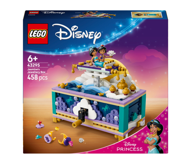 LEGO DISNEY 43295 Szkatułka na biżuterię Dżasminy - 1529802 - zdjęcie